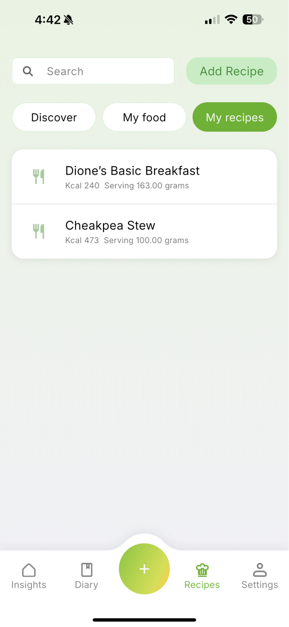 1. How to Explore and Manage Recipes — Qalzy app screenshot