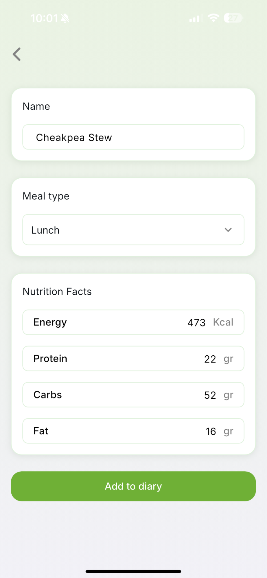 How to Use Quick Add — Qalzy app screenshot